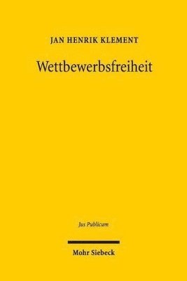 bokomslag Wettbewerbsfreiheit