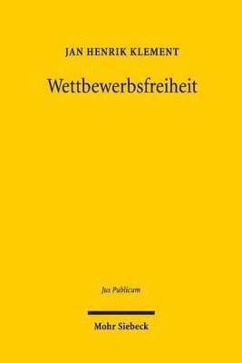 bokomslag Wettbewerbsfreiheit