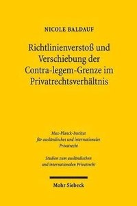 bokomslag Richtlinienversto und Verschiebung der Contra-legem-Grenze im Privatrechtsverhltnis