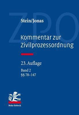 Stein, Jonas - Kommentar zur Zivilprozessordnung, Inbunden