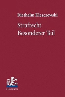 bokomslag Strafrecht Besonderer Teil