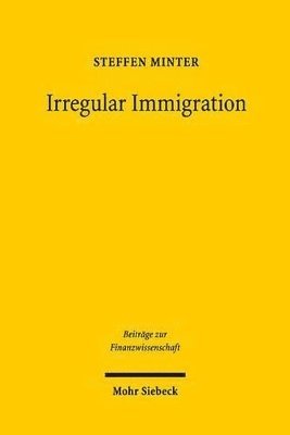 bokomslag Irregular Immigration