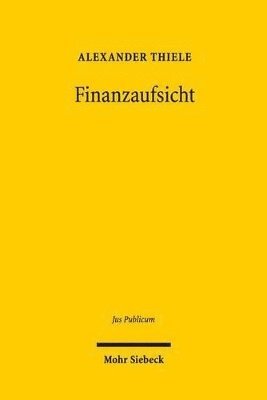 bokomslag Finanzaufsicht