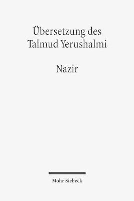 bokomslag bersetzung des Talmud Yerushalmi