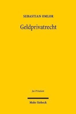 bokomslag Geldprivatrecht