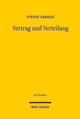 bokomslag Vertrag und Verteilung