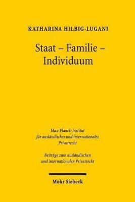 bokomslag Staat - Familie - Individuum