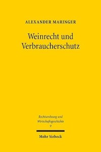 bokomslag Weinrecht und Verbraucherschutz