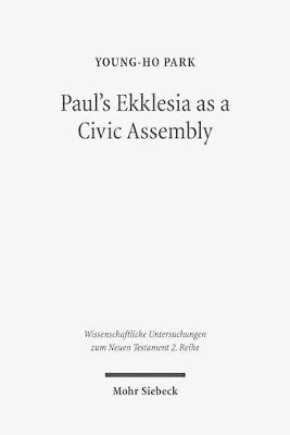 bokomslag Paul's Ekklesia as a Civic Assembly