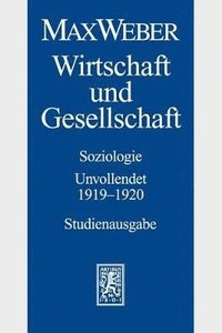 bokomslag Max Weber-Studienausgabe