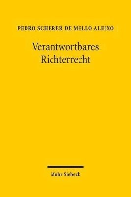 bokomslag Verantwortbares Richterrecht