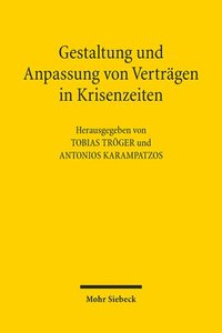 bokomslag Gestaltung und Anpassung von Vertrgen in Krisenzeiten