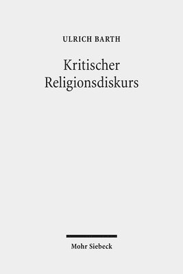 bokomslag Kritischer Religionsdiskurs