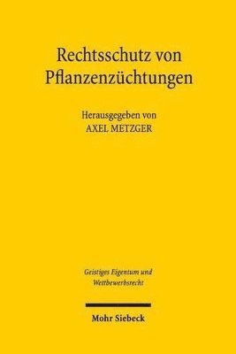 bokomslag Rechtsschutz von Pflanzenzchtungen