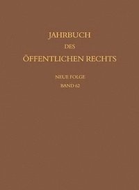 bokomslag Jahrbuch des öffentlichen Rechts der Gegenwart. Neue Folge