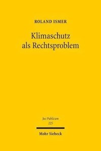 bokomslag Klimaschutz als Rechtsproblem
