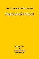 Gesammelte Schriften II 1