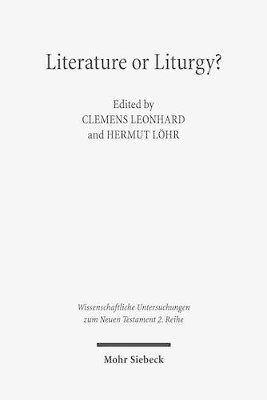 Clemens Leonhard, Hermut Löhr - Literature or Liturgy?, Häftad