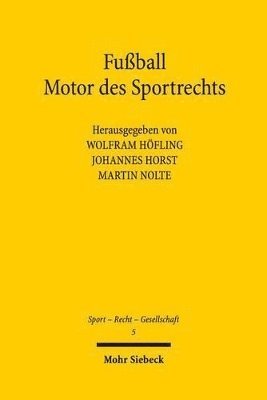 bokomslag Fuball - Motor des Sportrechts