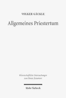 bokomslag Allgemeines Priestertum