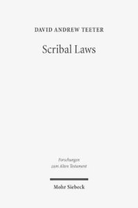 bokomslag Scribal Laws