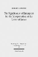 Robert J. Foster, Robert J Foster - Significance of Exemplars for the Interpretation of the Letter of James, Häftad