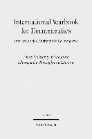 bokomslag International Yearbook for Hermeneutics / Internationales Jahrbuch fr Hermeneutik