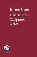 bokomslag Lehrbuch des Zivilprozerechts