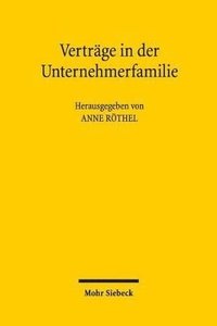 bokomslag Vertrge in der Unternehmerfamilie
