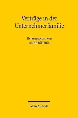 Vertrge in der Unternehmerfamilie 1