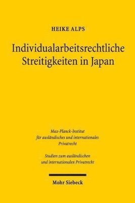 Beilegung individualarbeitsrechtlicher Streitigkeiten in Japan