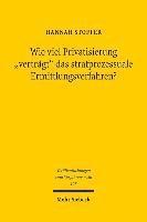 Wie viel Privatisierung &quot;vertrgt&quot; das strafprozessuale Ermittlungsverfahren? 1