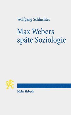 bokomslag Max Webers spte Soziologie