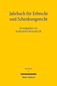 bokomslag Jahrbuch für Erbrecht und Schenkungsrecht