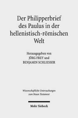 bokomslag Der Philipperbrief des Paulus in der hellenistisch-rmischen Welt