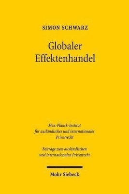 bokomslag Globaler Effektenhandel