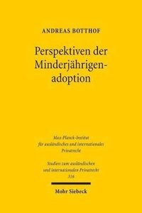 bokomslag Perspektiven der Minderjhrigenadoption