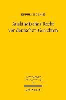 Rudolf Hübner, Rudolf Hubner - Ausländisches Recht vor deutschen Gerichten, Häftad