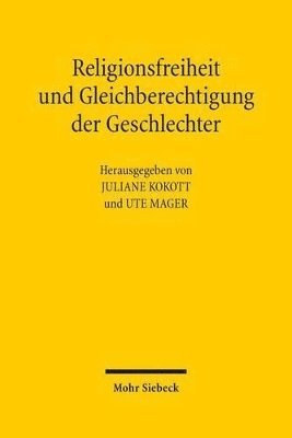 bokomslag Religionsfreiheit und Gleichberechtigung der Geschlechter