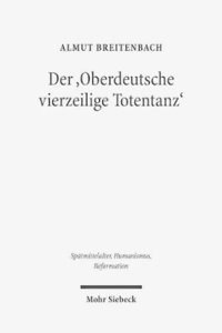 bokomslag Der 'Oberdeutsche vierzeilige Totentanz'