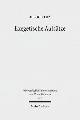 bokomslag Exegetische Aufstze