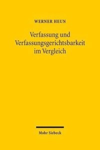 bokomslag Verfassung und Verfassungsgerichtsbarkeit im Vergleich