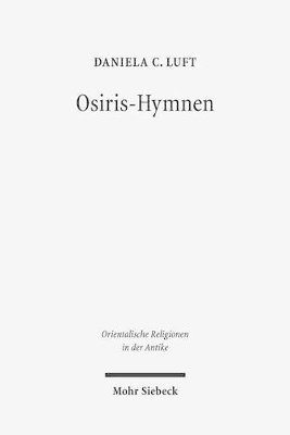 bokomslag Osiris-Hymnen