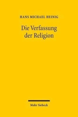 bokomslag Die Verfassung der Religion