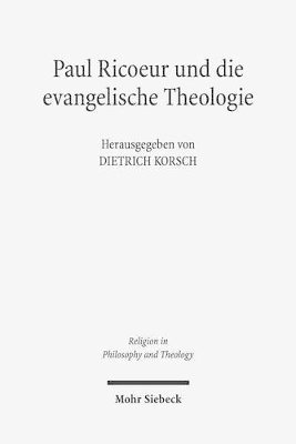 bokomslag Paul Ricoeur und die evangelische Theologie