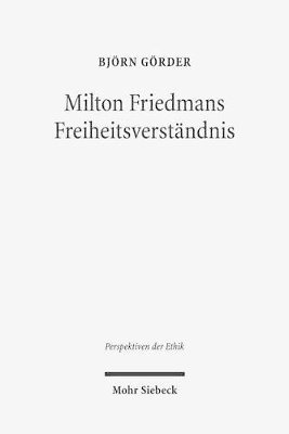 bokomslag Milton Friedmans Freiheitsverstndnis