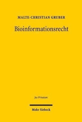 bokomslag Bioinformationsrecht