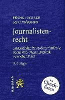 bokomslag Journalistenrecht