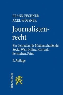 bokomslag Journalistenrecht