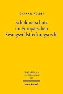 bokomslag Schuldnerschutz im Europischen Zwangsvollstreckungsrecht